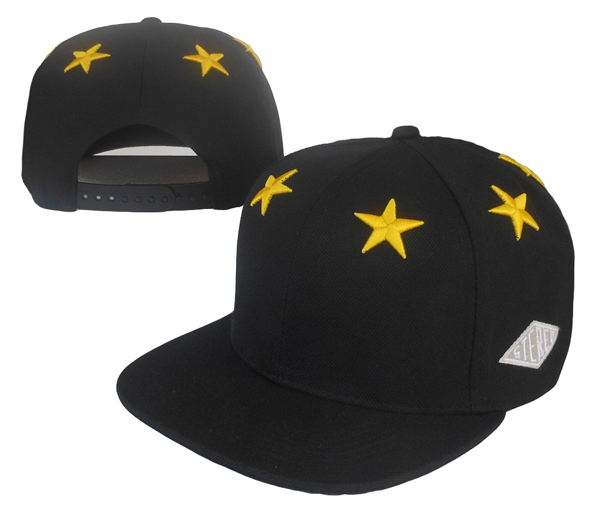Stereo Six Star Snapback Hat #07